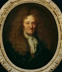 Porträt von Jean de La Fontaine
